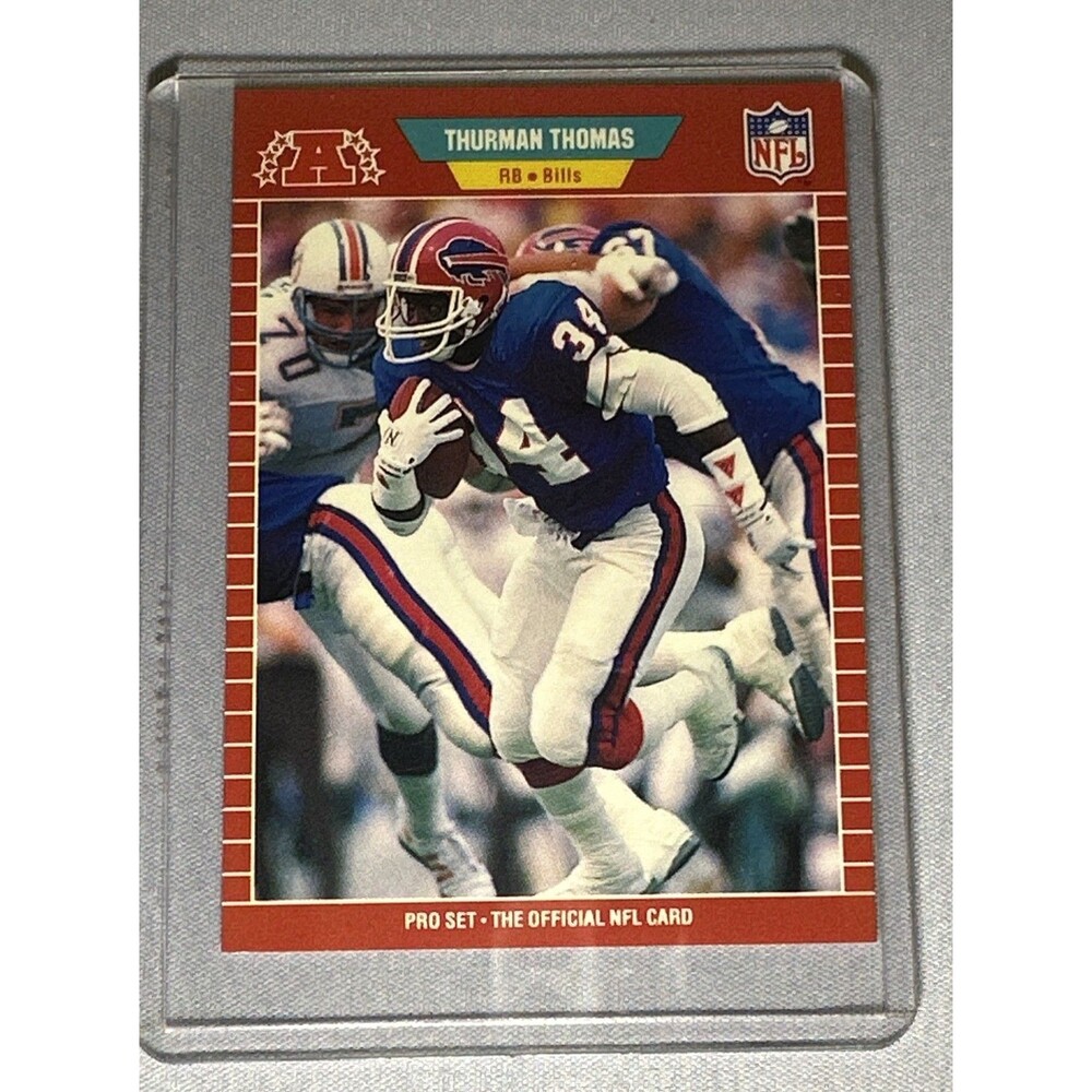 1989 Pro Set - Thurman Thomas #32 (RC)